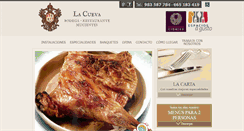 Desktop Screenshot of bodegalacueva.com